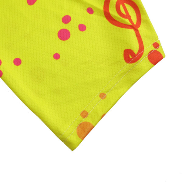 Bright Yellow Cycling Jersey - Image 5